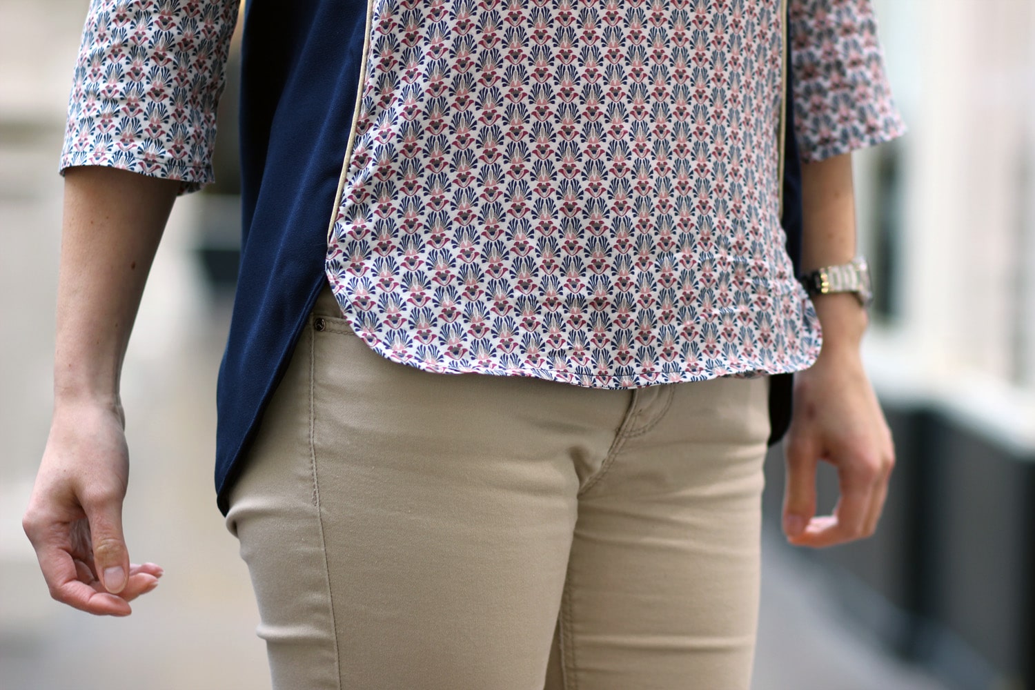 blouse cézembre bicolore -zoom-bas