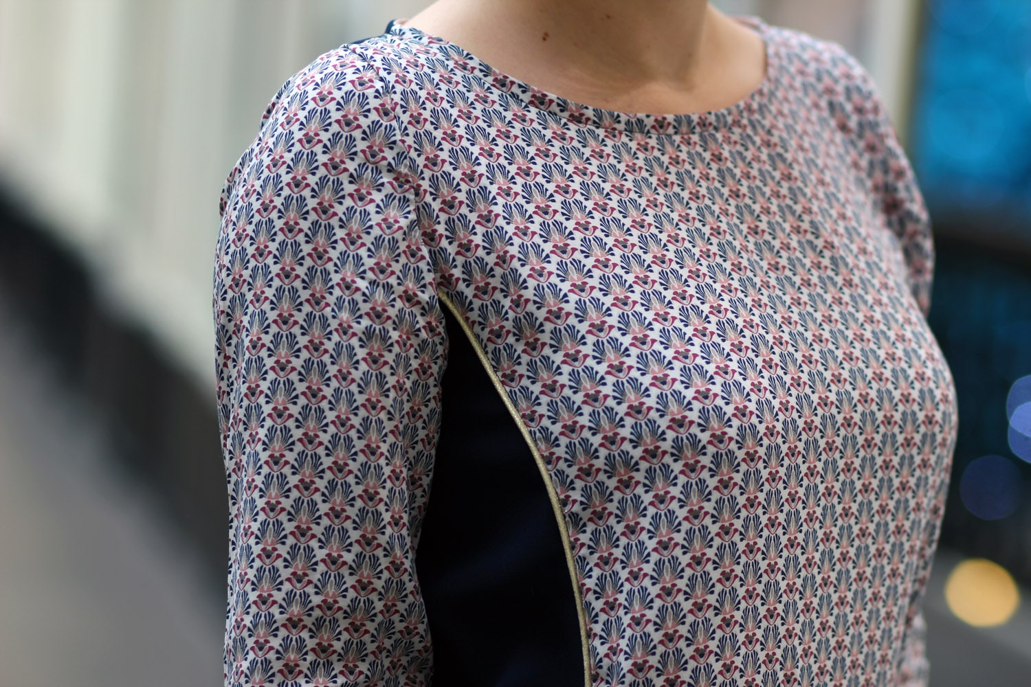 blouse cézembre bicolore-zoom