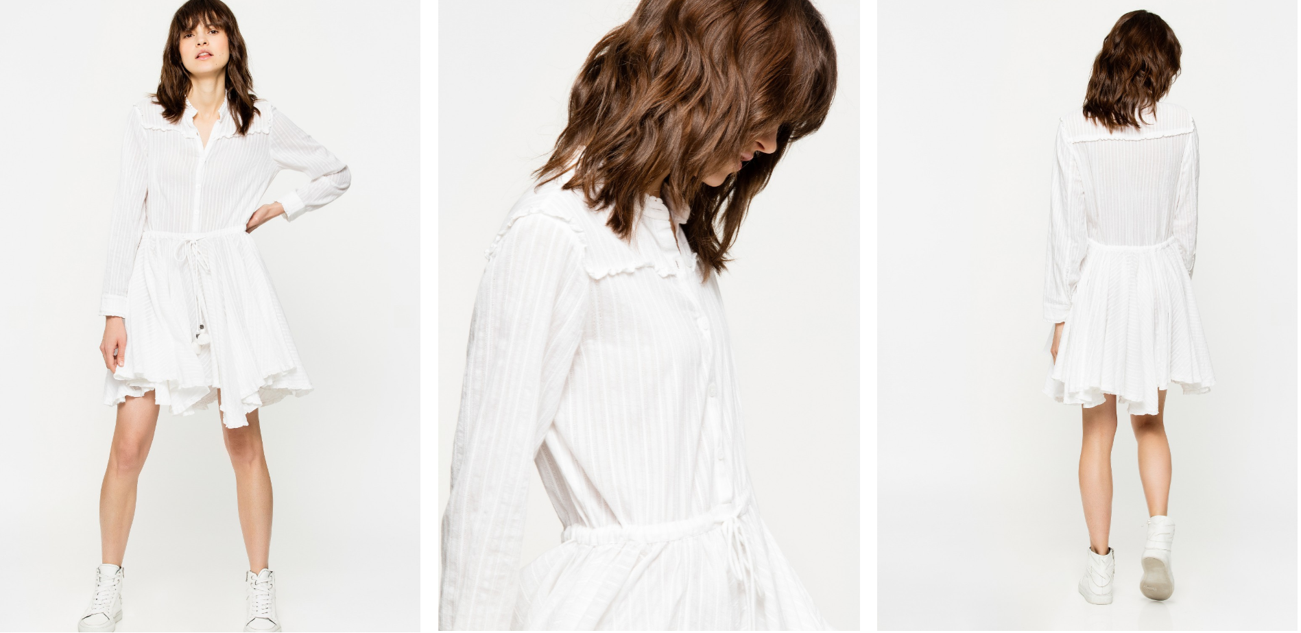 Robe chemise la mani re de Zadig Voltaire Couture Addicted
