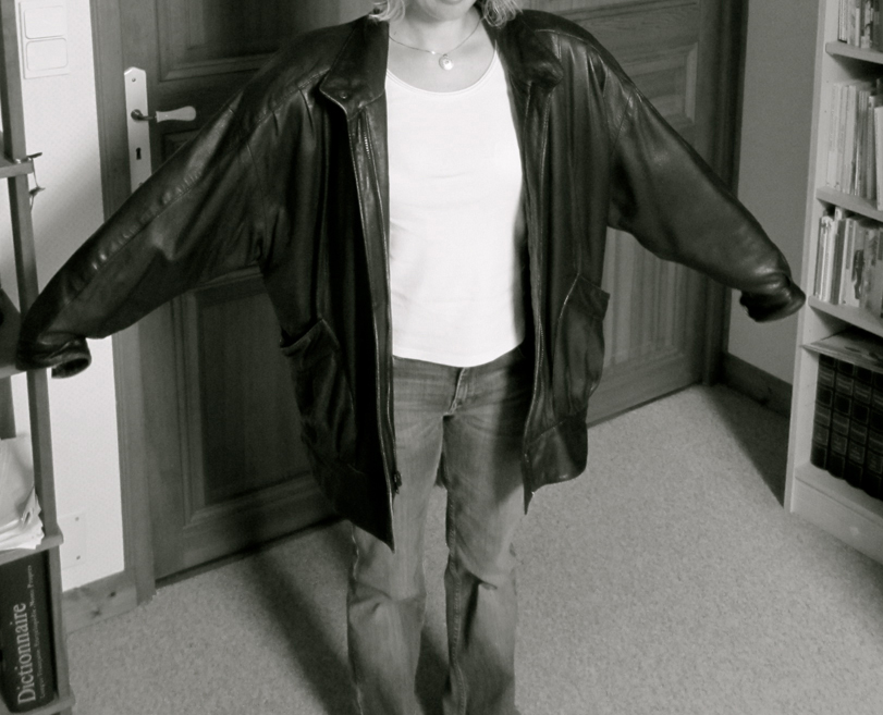 Recyclage du blouson en cuir des ann es 80 Couture Addicted